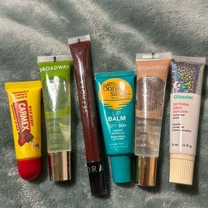 Brand new assorted squeeze lip balms / lip oils